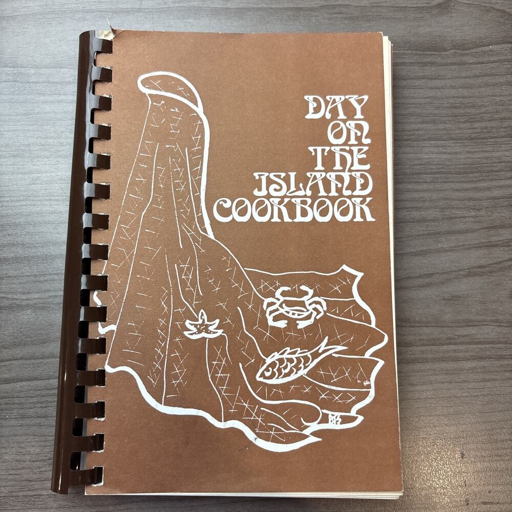 Day On The Island Cookbook By The Isle Of Hope Methodist Women
